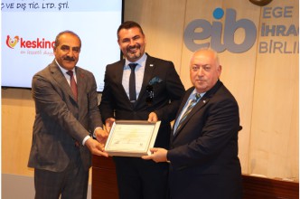 Keski̇noğlu, İhracatın Yıldızları’nda Parlamaya Devam Edi̇yor!