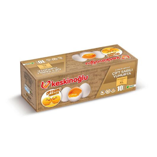 10'lu Çift Sarılı Yumurta
