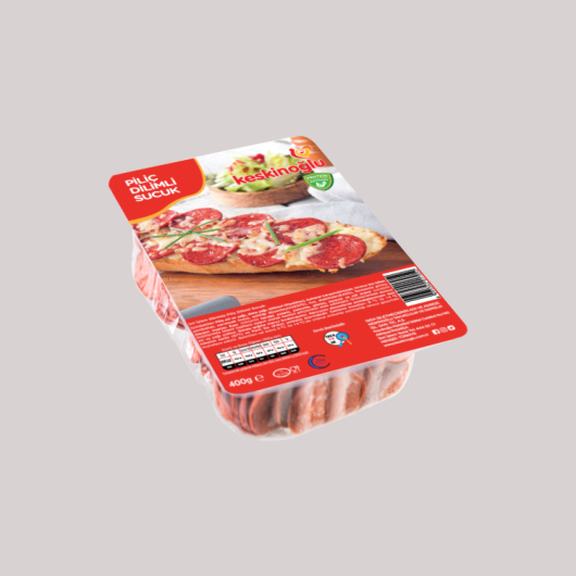 Piliç Dilimli Sucuk 400g.