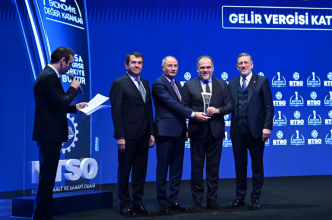 Keskinoğlu ‘En Çok Vergi Ödeyen Kurum’ Ödülü Aldı