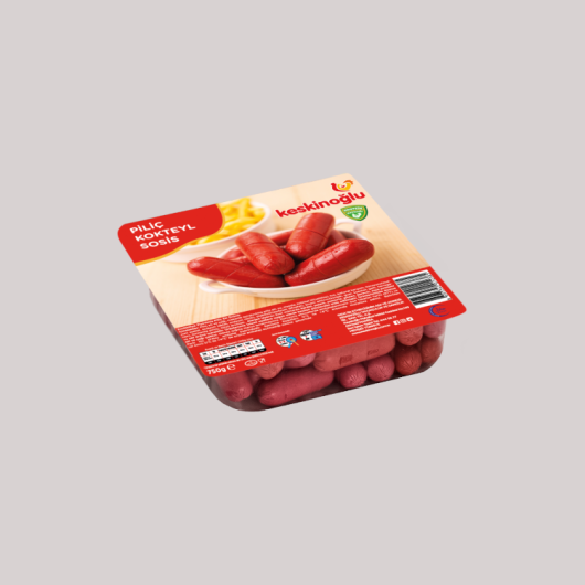 Piliç Kokteyl Sosis 750g.